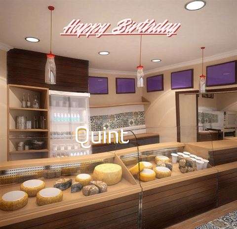 Birthday Wishes with Images of Quint
