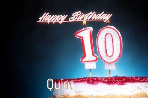 Happy Birthday Wishes for Quint
