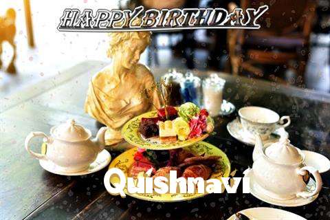 Happy Birthday Quishnavi Cake Image