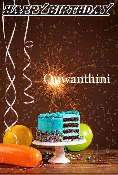 Happy Birthday Cake for Quwanthini