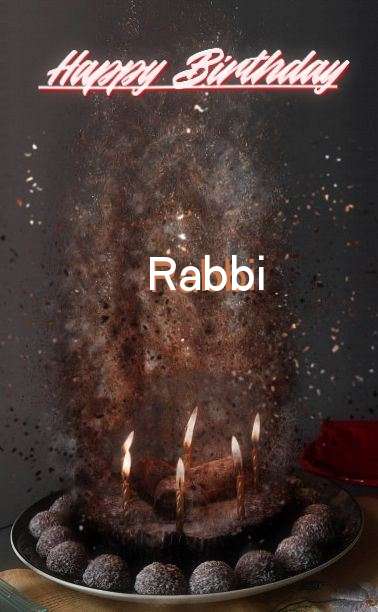 Happy Birthday Cake for Rabbi