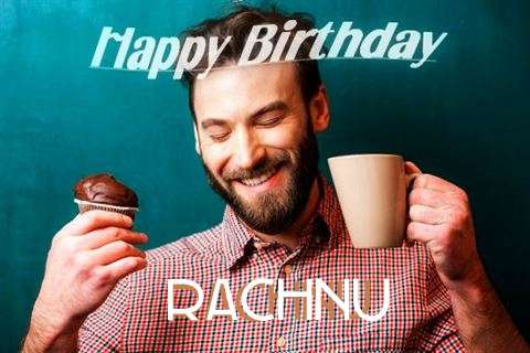 Happy Birthday Rachnu Cake Image