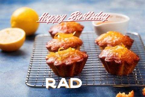 Birthday Wishes with Images of Rad