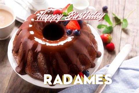 Happy Birthday Radames Cake Image
