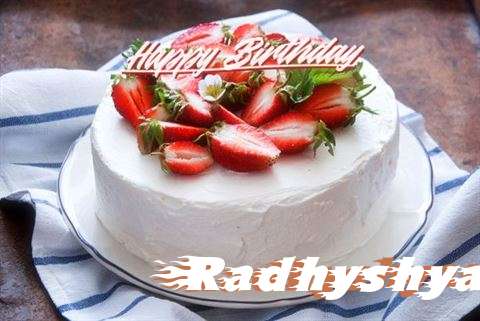 Happy Birthday Cake for Radhyshyam