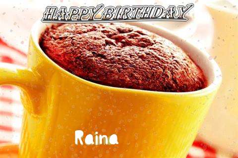 Birthday Wishes with Images of Raina