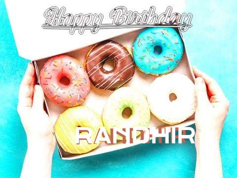 Happy Birthday Randhir Cake Image