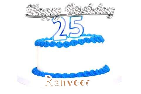 Happy Birthday Ranveer Cake Image