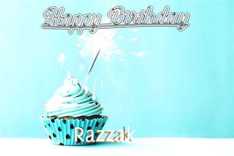 Happy Birthday Cake for Razzak