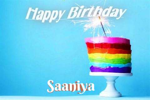 Happy Birthday Wishes for Saaniya