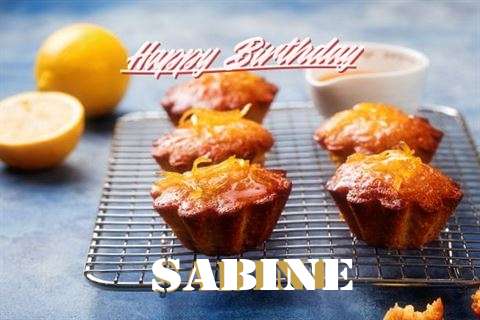 Birthday Wishes with Images of Sabine