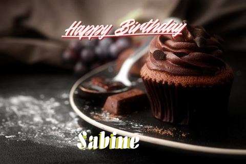 Happy Birthday Wishes for Sabine