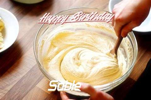 Happy Birthday to You Sable