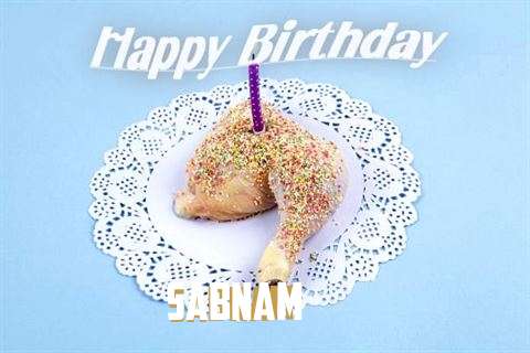 Happy Birthday Sabnam
