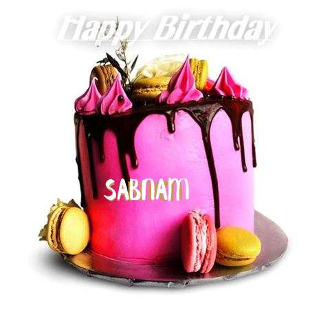 Birthday Wishes with Images of Sabnam