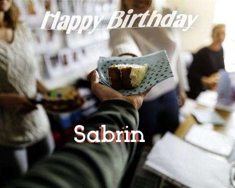 Birthday Wishes with Images of Sabrin