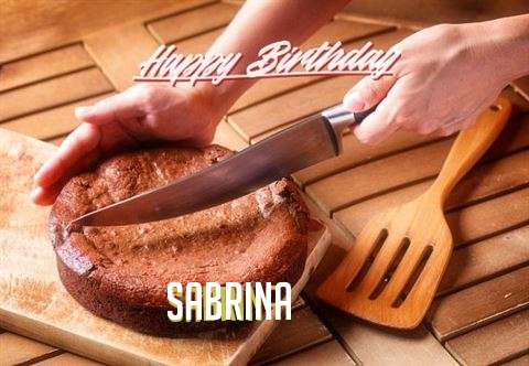 Happy Birthday Sabrina Cake Image