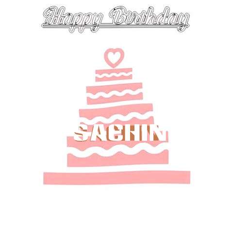 Happy Birthday Sachin Cake Image