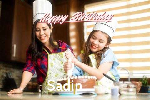 Birthday Wishes with Images of Sadip