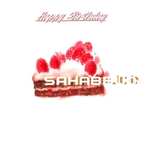 Happy Birthday Cake for Sahabbudin