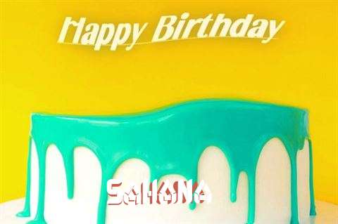 Happy Birthday Sahana Cake Image