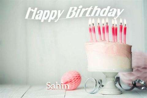 Happy Birthday Sahin Cake Image