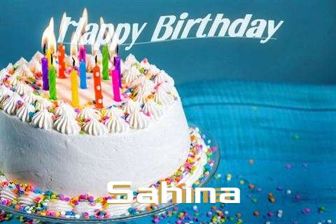 Happy Birthday Wishes for Sahina