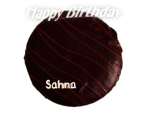 Birthday Wishes with Images of Sahna