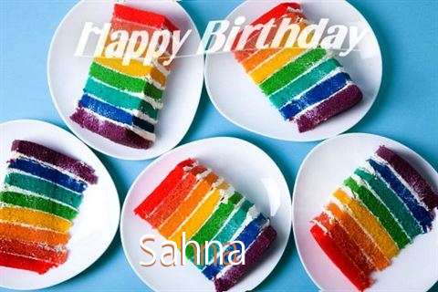 Birthday Images for Sahna