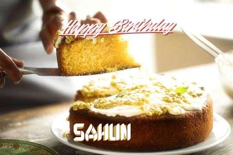 Happy Birthday Cake for Sahun