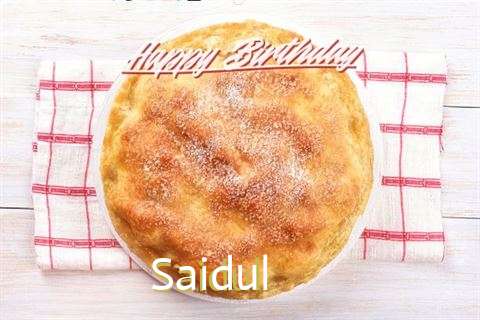 Happy Birthday Wishes for Saidul