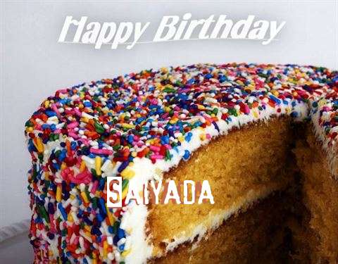 Happy Birthday Wishes for Saiyada