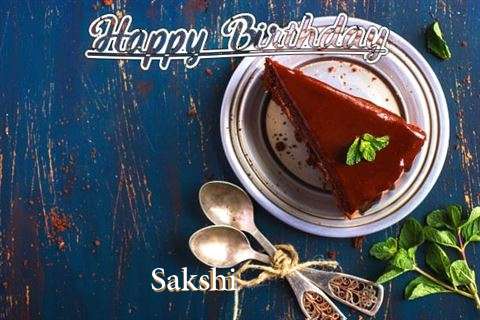Happy Birthday Sakshi Cake Image