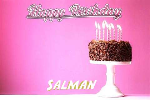 Happy Birthday Cake for Salman