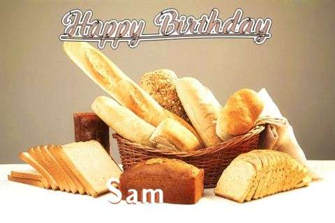 Birthday Wishes with Images of Sam
