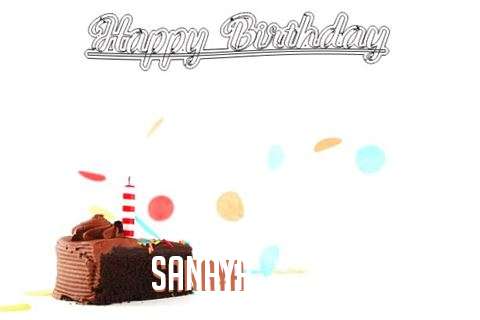 Happy Birthday Cake for Sanaya