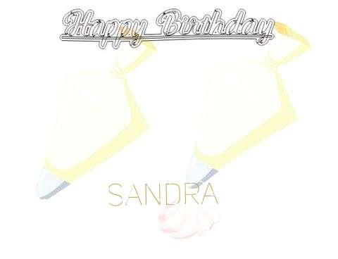 Birthday Wishes with Images of Sandra