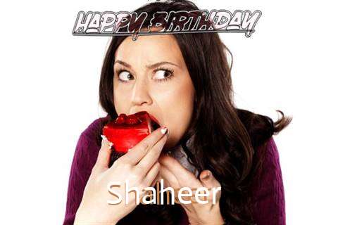 Happy Birthday Wishes for Shaheer