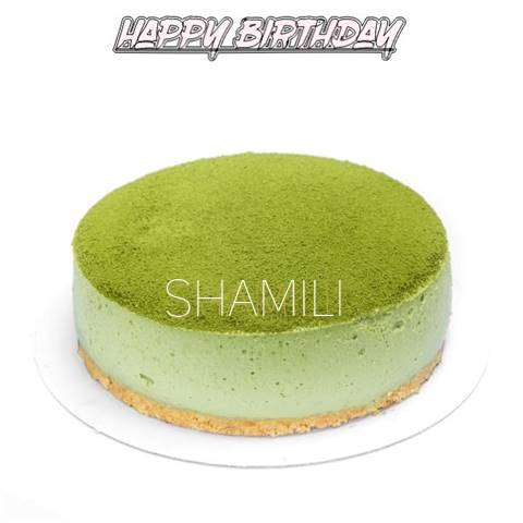 Happy Birthday Cake for Shamili