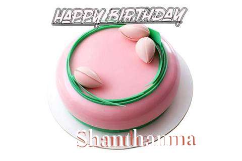 Happy Birthday Cake for Shanthamma