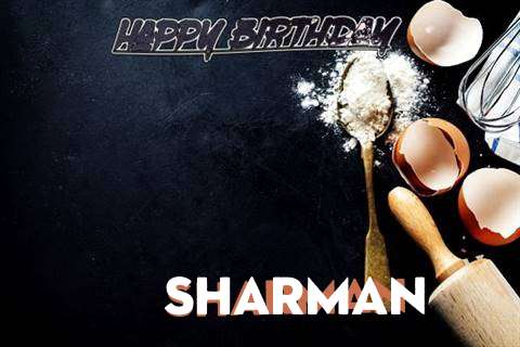 Birthday Wishes with Images of Sharman