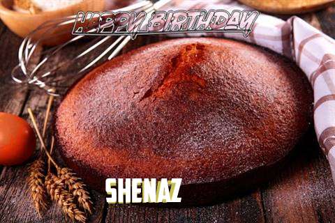 Happy Birthday Shenaz Cake Image