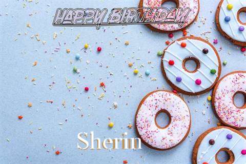 Happy Birthday Sherin Cake Image