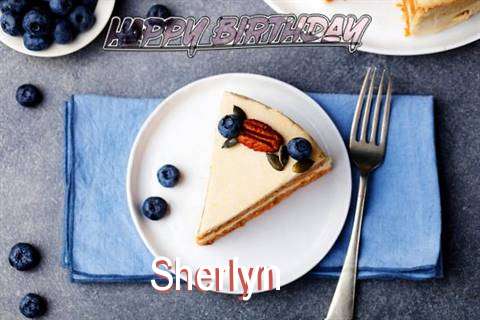 Happy Birthday Sherlyn Cake Image