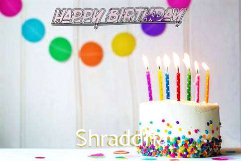 Happy Birthday Cake for Shraddha