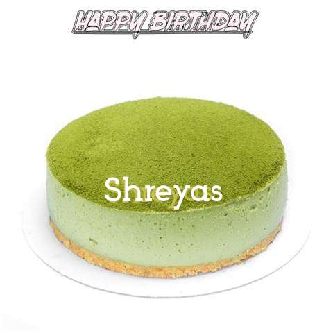Happy Birthday Cake for Shreyas