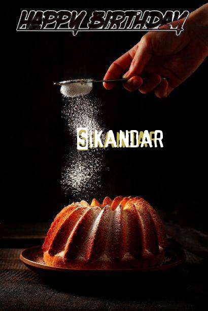Birthday Images for Sikandar