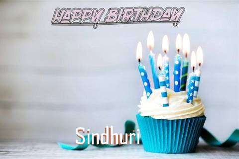 Happy Birthday Sindhuri Cake Image