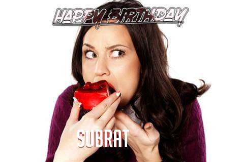 Happy Birthday Wishes for Subrat