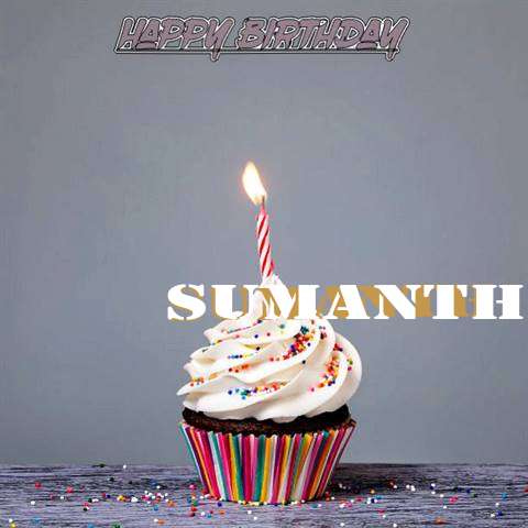 Happy Birthday to You Sumanth